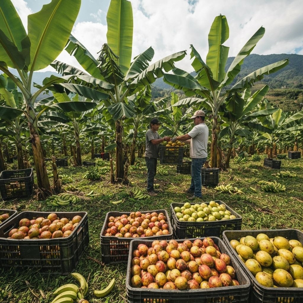 Finca de frutas tropicales en Urabá, Antioquia